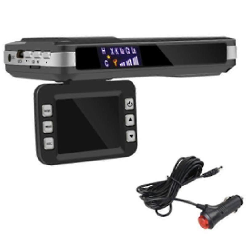 9V-24V 2 in 1 Car Radar DVR Anti Radar Detector 12 Languages Driving Recorder Video Camera Flow Detecting Dash Cam
