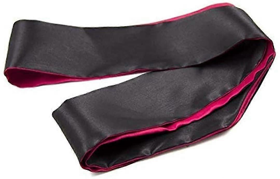 Satin Eye Mask Sleep Mask, Soft Smooth Blindfold, 57 In Long Adjustable To Tie Your Eyes A