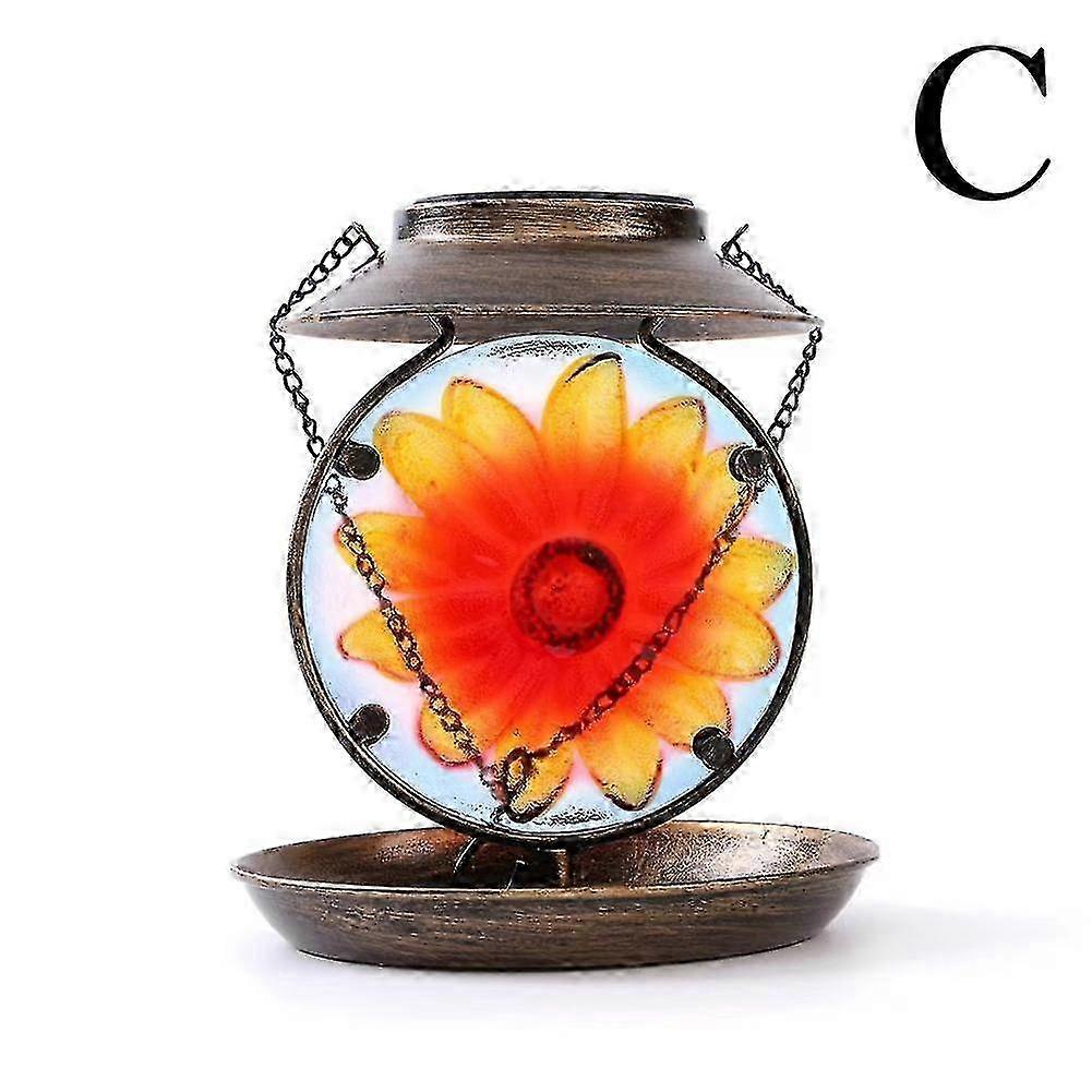 2 in 1 Bird Feeder Outdoors - Smart Bird Feeder with Solar Street Lamp