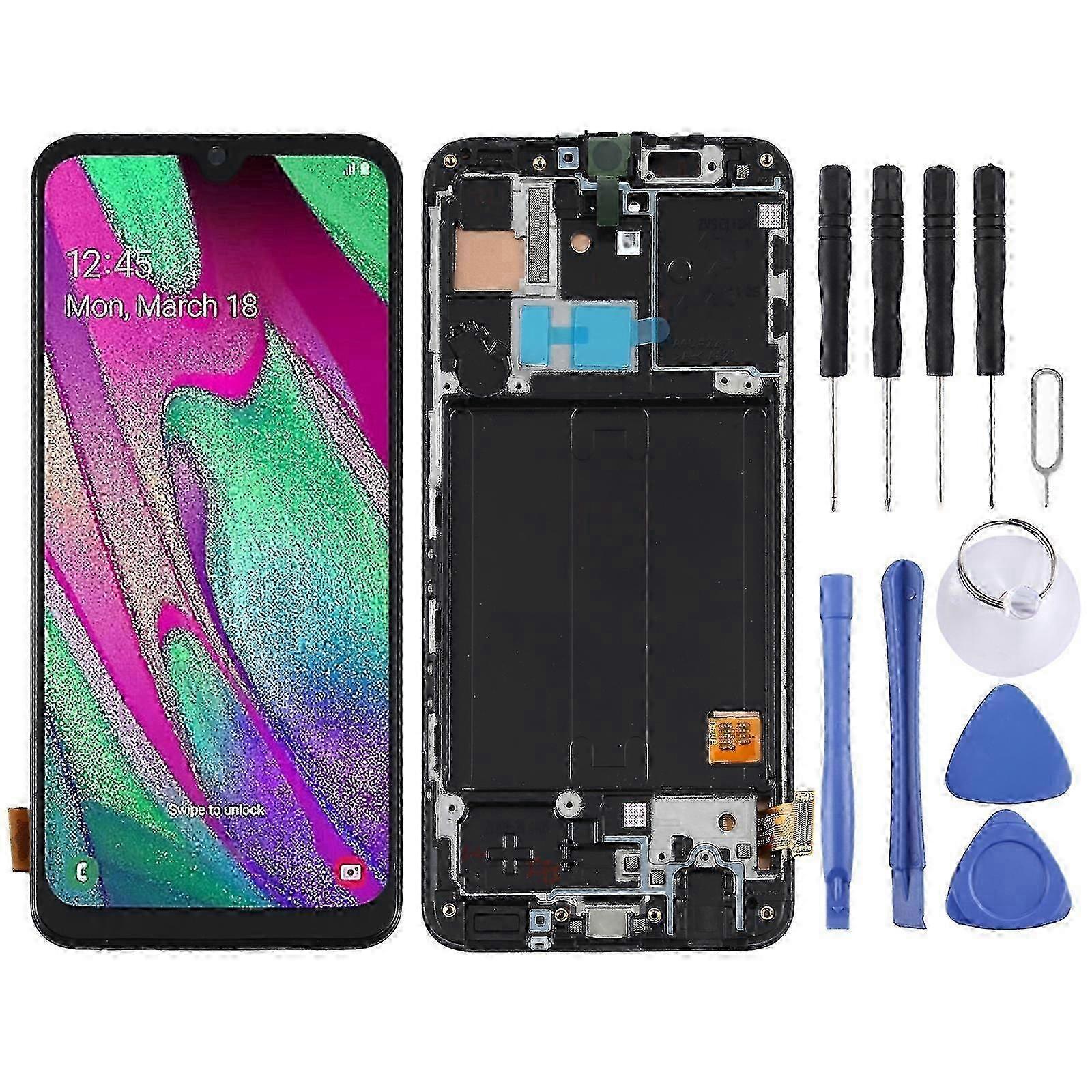 TFT LCD Screen for Samsung Galaxy A40 SM-A405F Digitizer Full Assembly with Frame SZRH A-GB