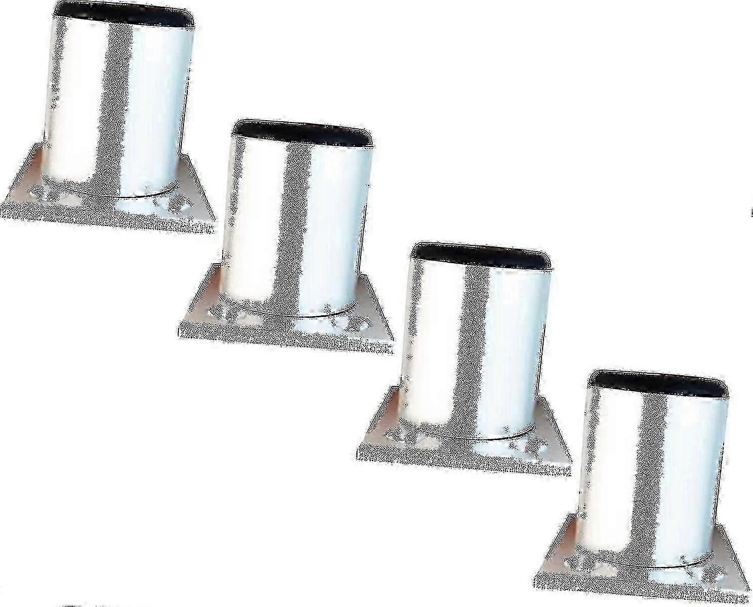 4調節可能な足5cmの高さはキャビネットの足を厚くするテーブルの棒の家具の足、アルミニウム合金の家具の足、調節可能な高さ0-15mmはStainleと来る