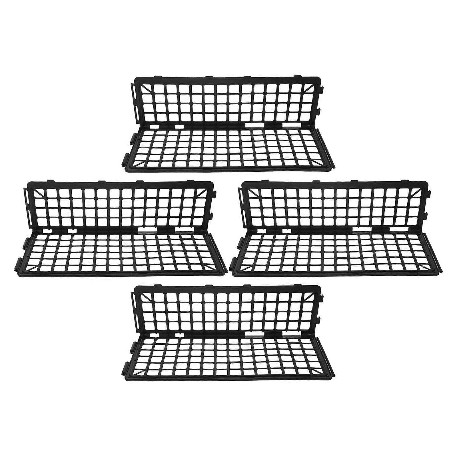 Protective Barrier For Fresh Food Storage And Display In Retail Environments Featuring Sleek Design 4Pcs