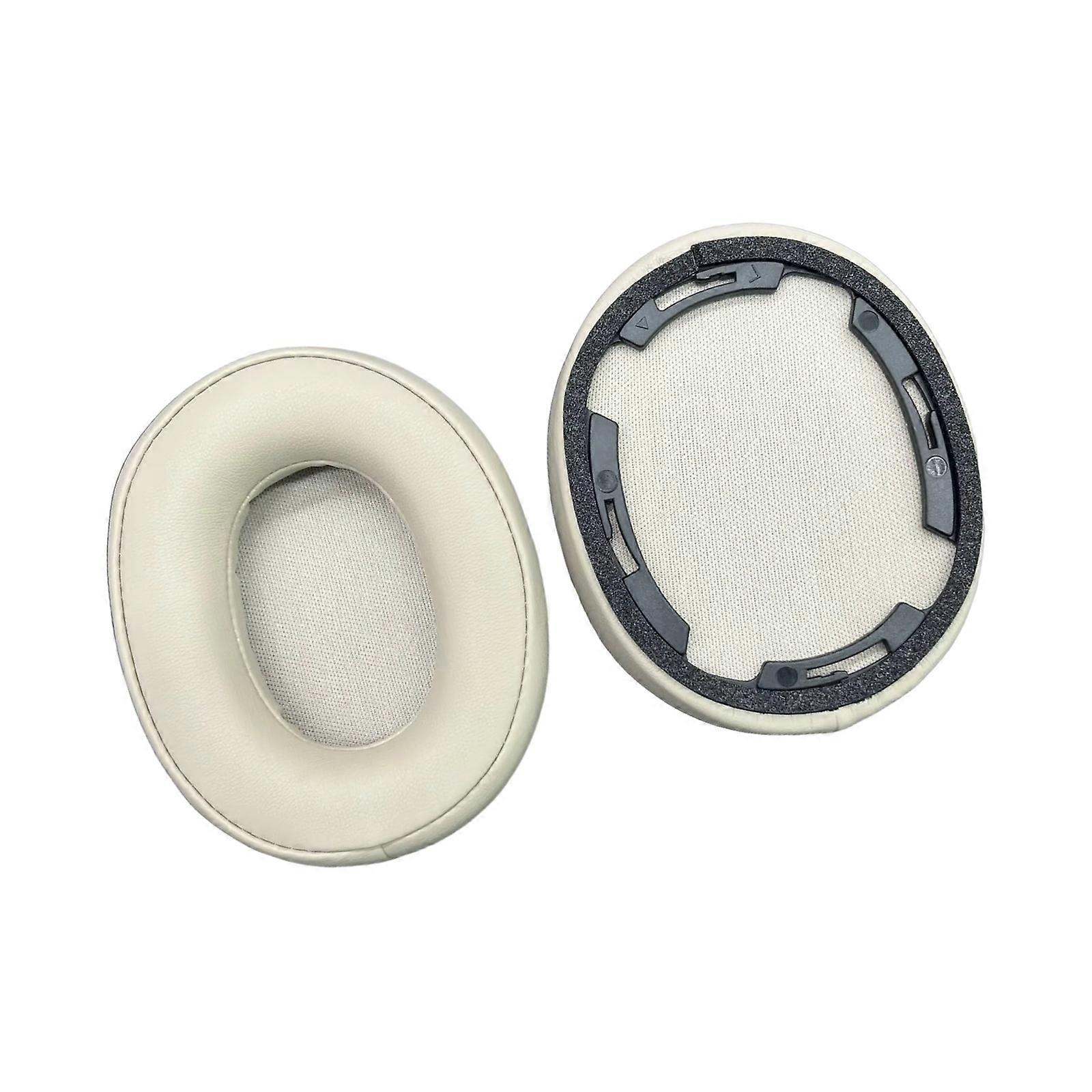 PU Leather Earpad With Memory Foam Padding For ATH-SR50BT Wireless Headphones Detachable Headband Protector Optional  Gray