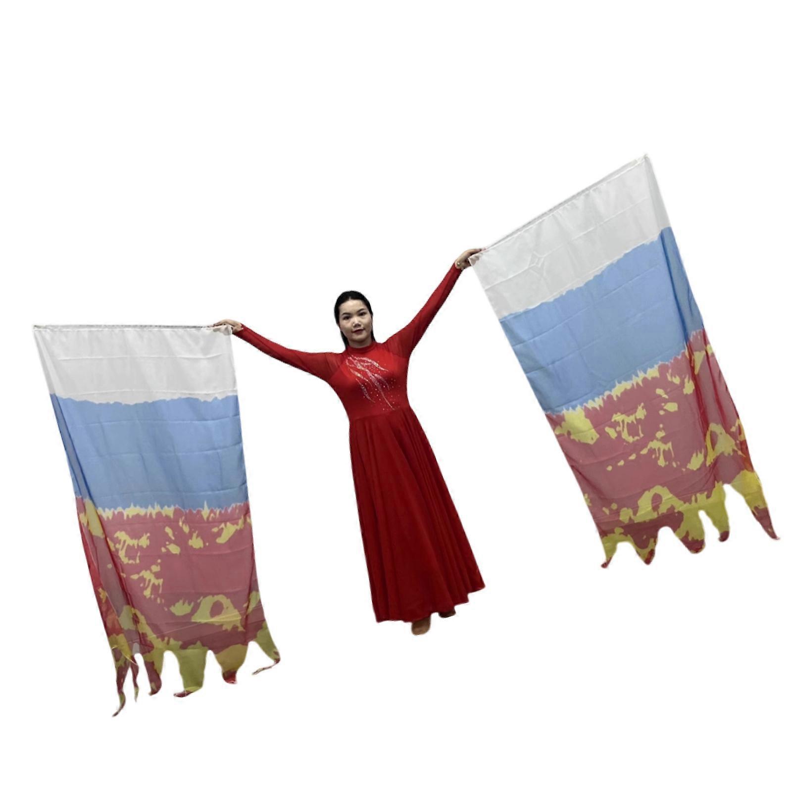 Color Transition Polyester Exercise Accessories For Dynamic Outdoor Workouts Multicolor