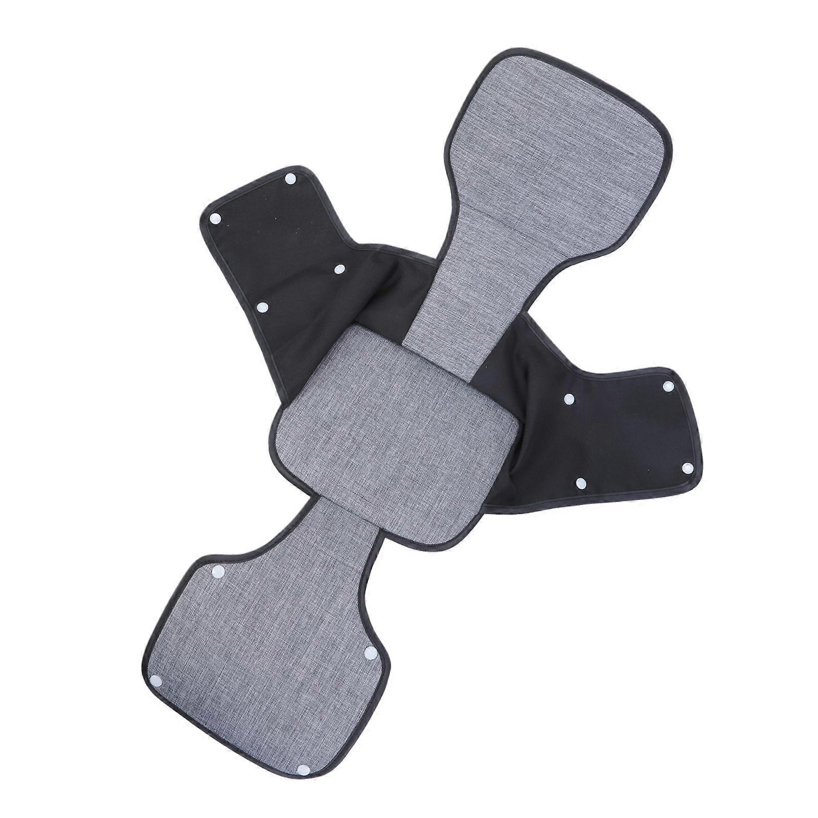 Lightweight Infant Pushchair Insert Comfortable Baby Strollers Cushion Toddler Pram Cart Liner Pad for Pushchairs  Gray