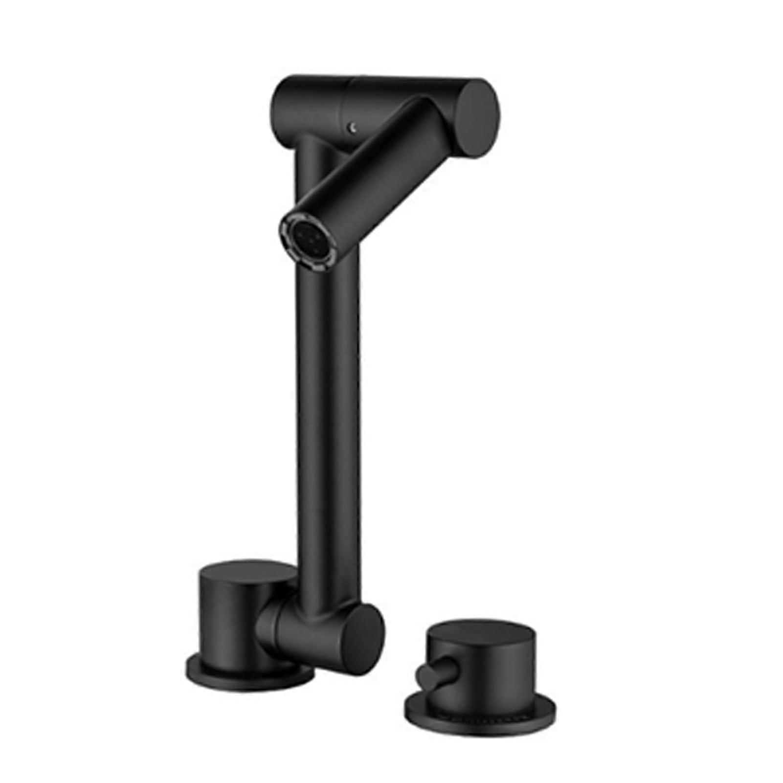 Foldable Kitchen Faucet Stainless Steel with Swivel Spout for Small RV Bar Sink