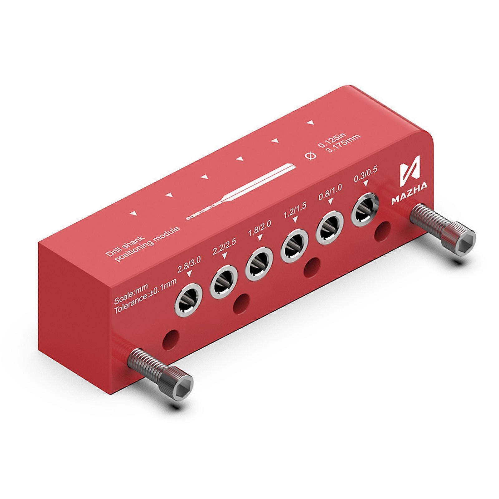 Multifunctional Round Stick Punching Positioner Station for Model Hobby Round Rod Drilling Auxiliary Locator Tool Multicolor