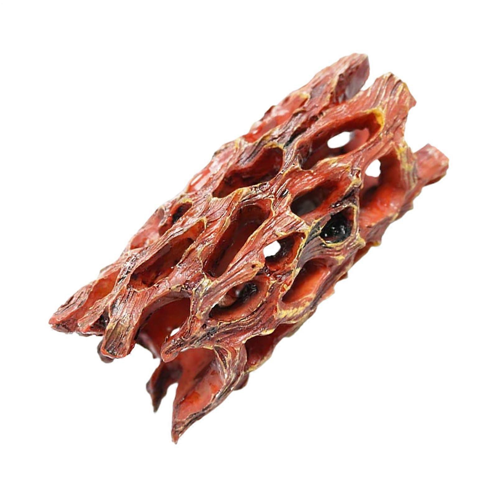 Shrimp Cave Aquarium Tunnel Resin Shelter for Betta Fish Sleeping Hiding and Shrimp Breeding