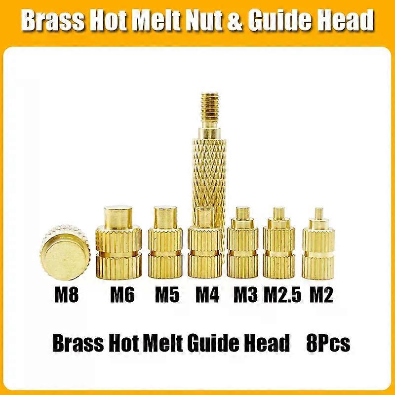 Hot Melt Nut Implant Machine Heat Set Insert Soldering Iron Tip Copper Nut Insert Thread Insertion Nut Tool Plastic 3d Printing