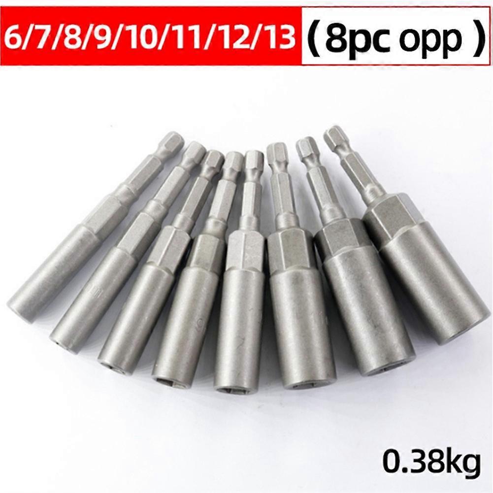 80mm No Magnetic Impact Nut Driver Adapter Socket Wrench Set Extension Sleeve