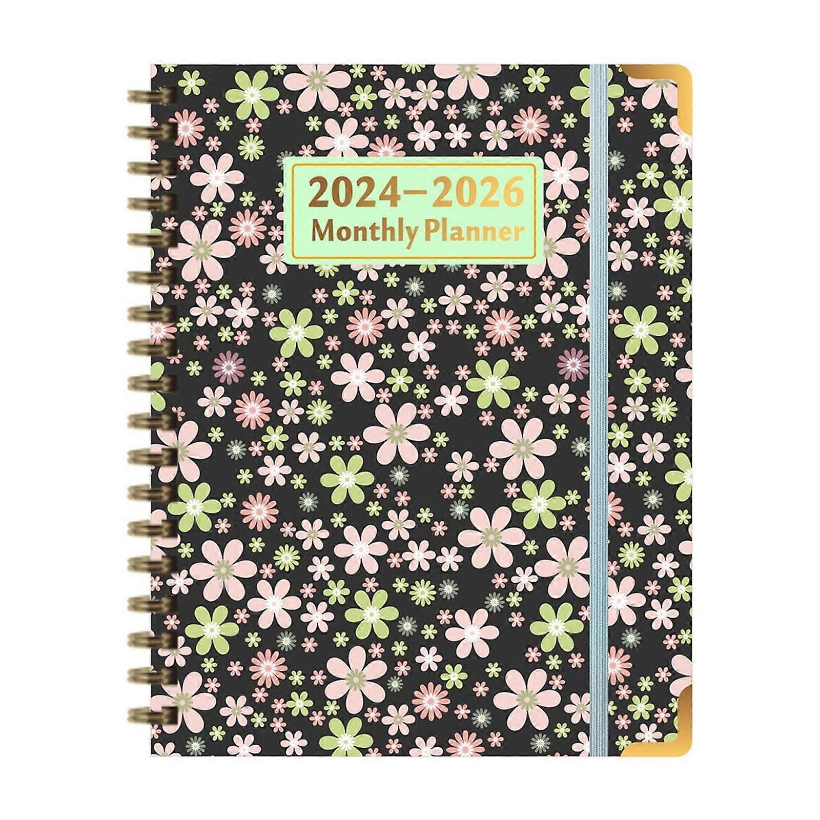 Uclet Monthly Planner 2024 2026 Planning Calendar Schedule Notepad English Schedule Planning Book Organizes Your Time Goals