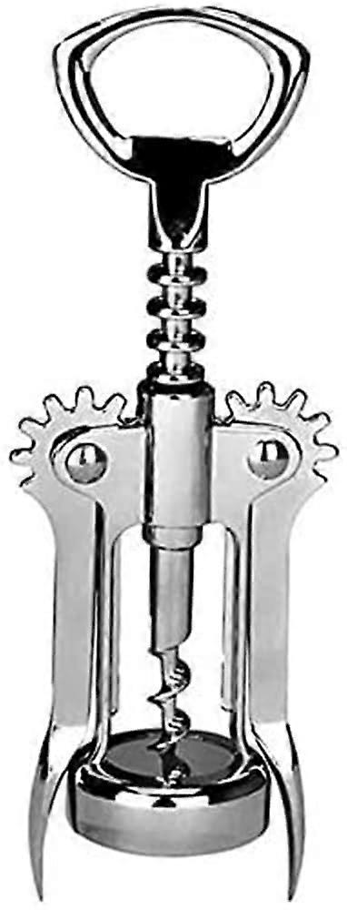 Wine Bottle Opener Corkscrew with Stainless Steel Wing Handle for Sommeliers and Home Use