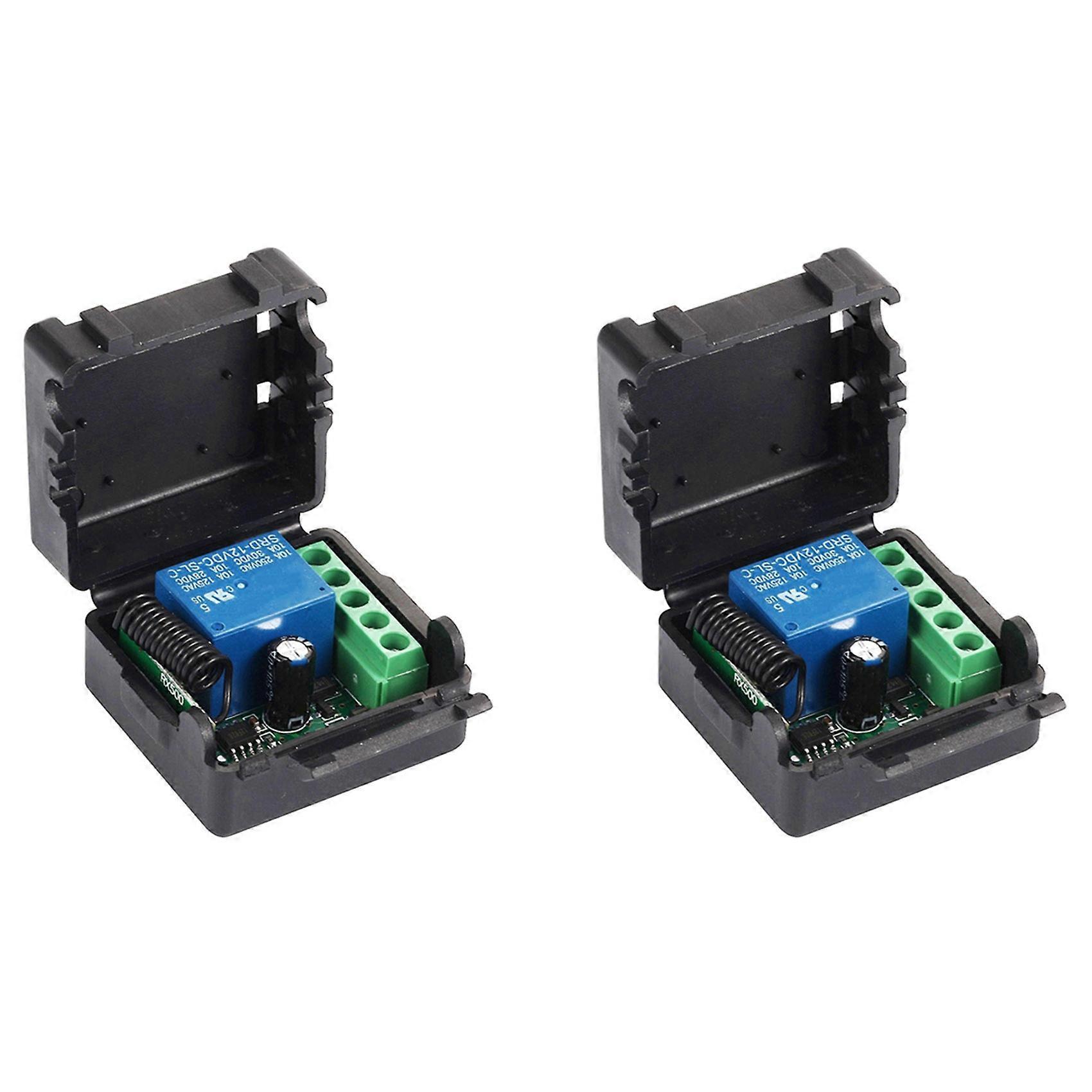 20PCS DC 12V Single Channel 433 MHZ Wireless Switch Control Board Remote Control Relay Transmitter Button Module