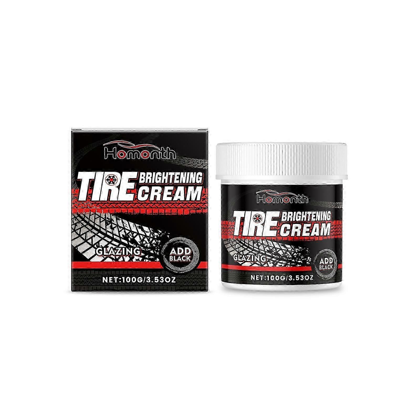 Tire Shine Wax - 100g Car Tire Maintenance