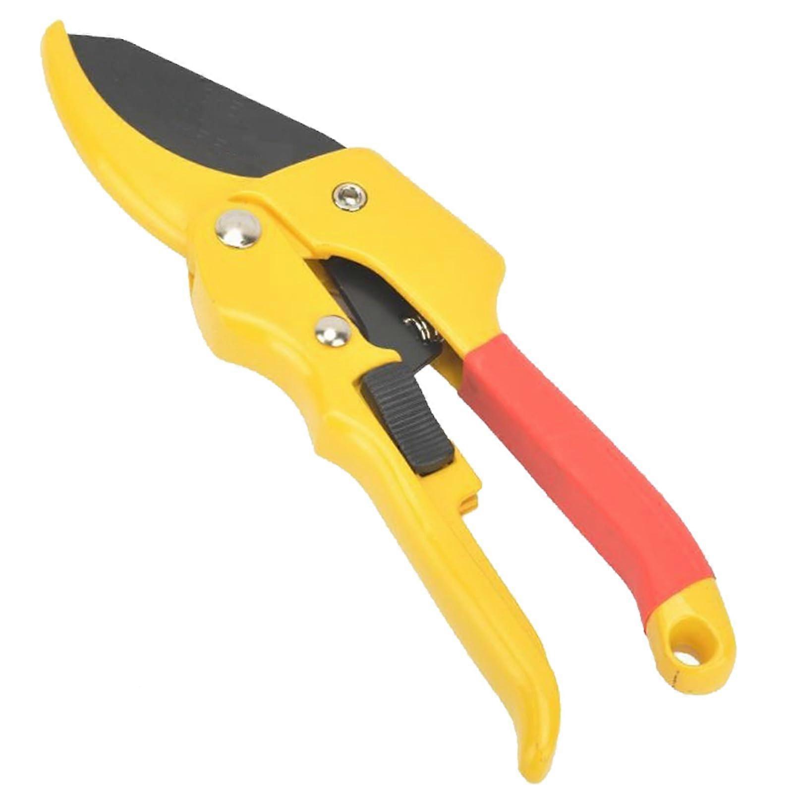 Ratchet Pruning Shears with Enhanced Cutting Power for Thick Branches and Roses, Ergonomic Grip