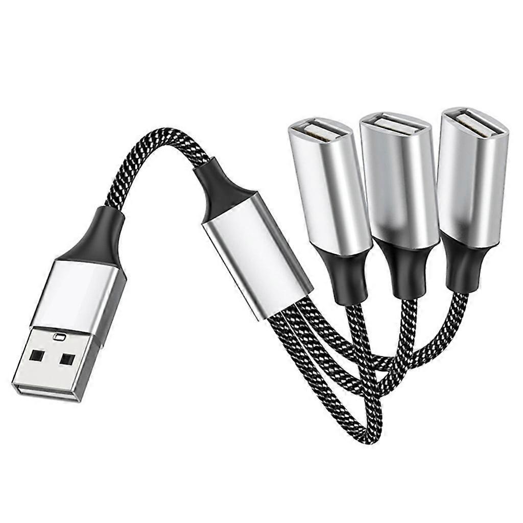 Multi USB2.0 Host Powers Splitters Cable USB to USB Male Female Adapters Cable