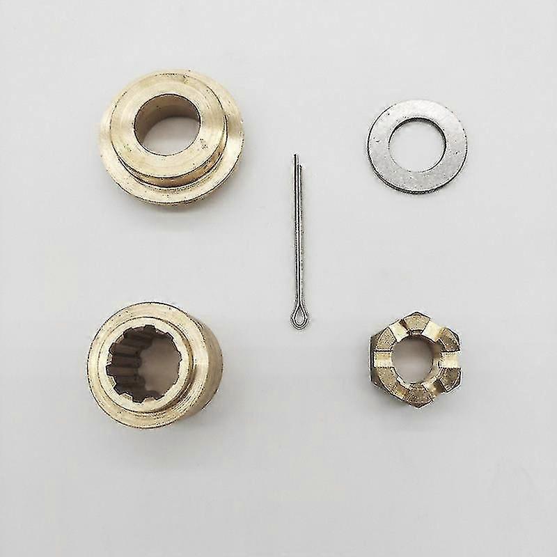 2-Stroke 30Outboard Motor with Fixed Propeller, Bushings, and Nuts