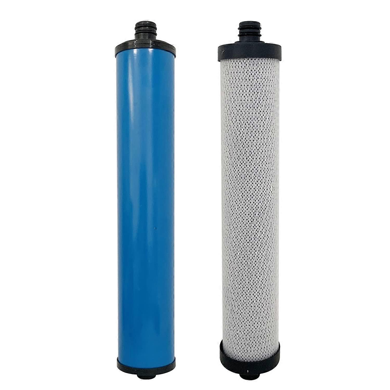 Reverse Osmosis Filter Set S7028 Compatible Split Sediment and Coconut Carbon RO Replacement Filters