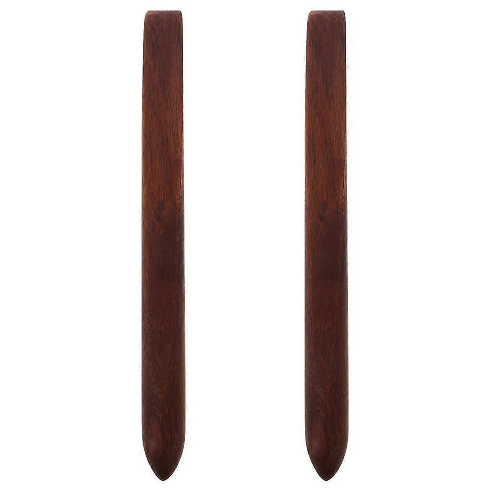 Wood Bread Dough Whisk for Kitchen Mixing Tool 2Pcs Baking Utensils