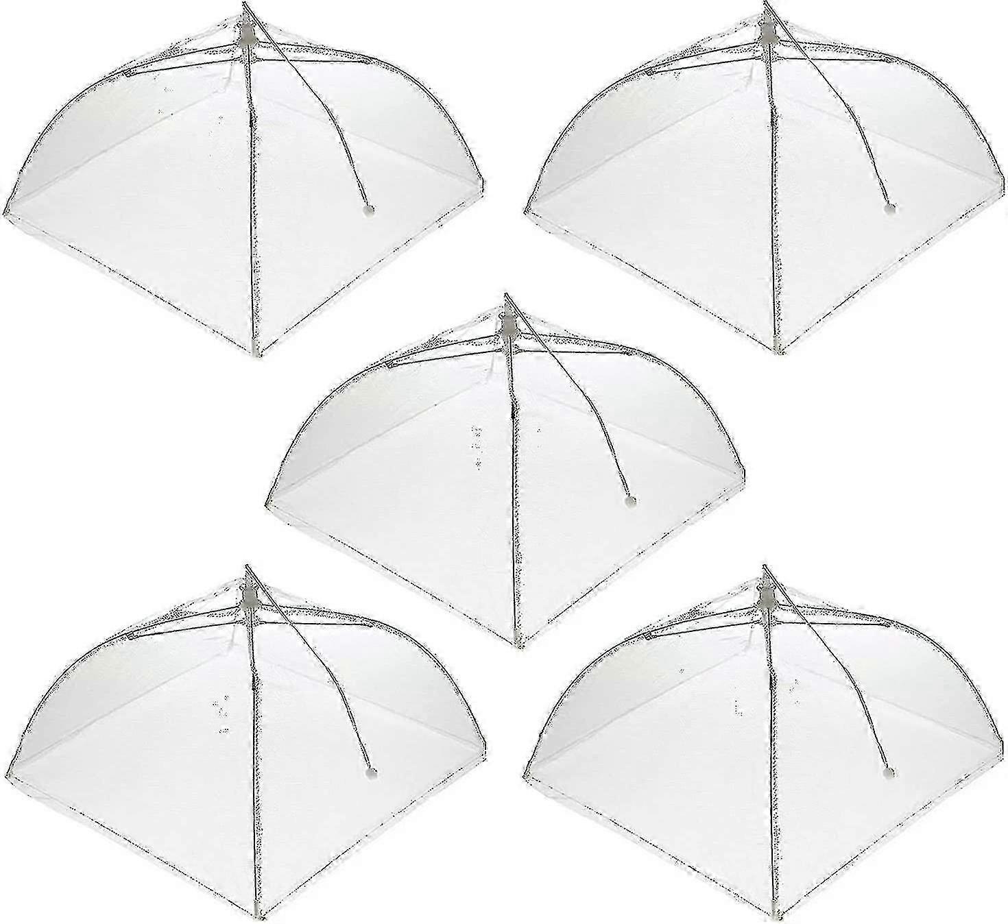 Set of 5 Cake Covers for Picnics and Parties