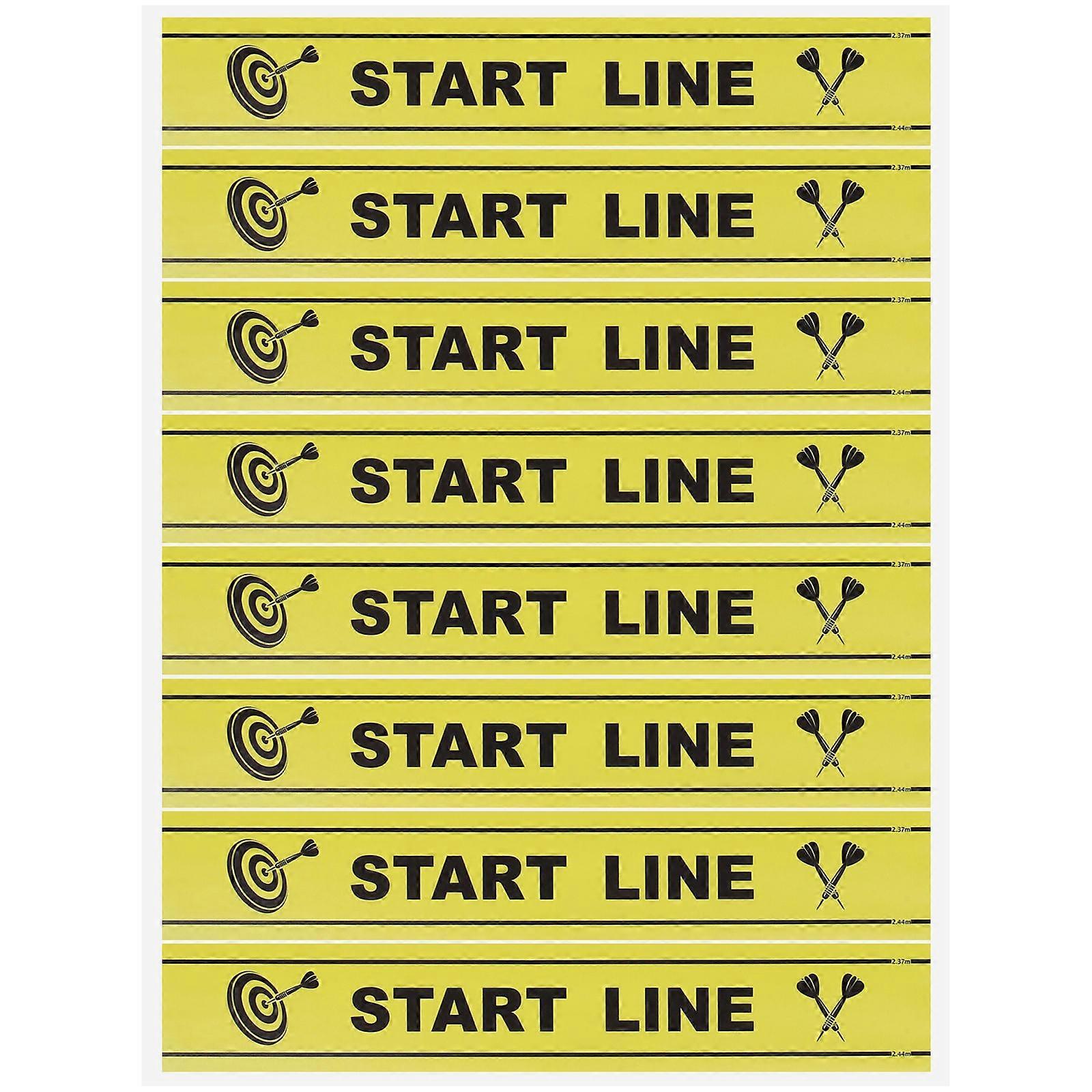 3Pcs Game Marker For Casual Parties Dart Players Yellow PVC Gameplay Enhancement Accurate Aiming