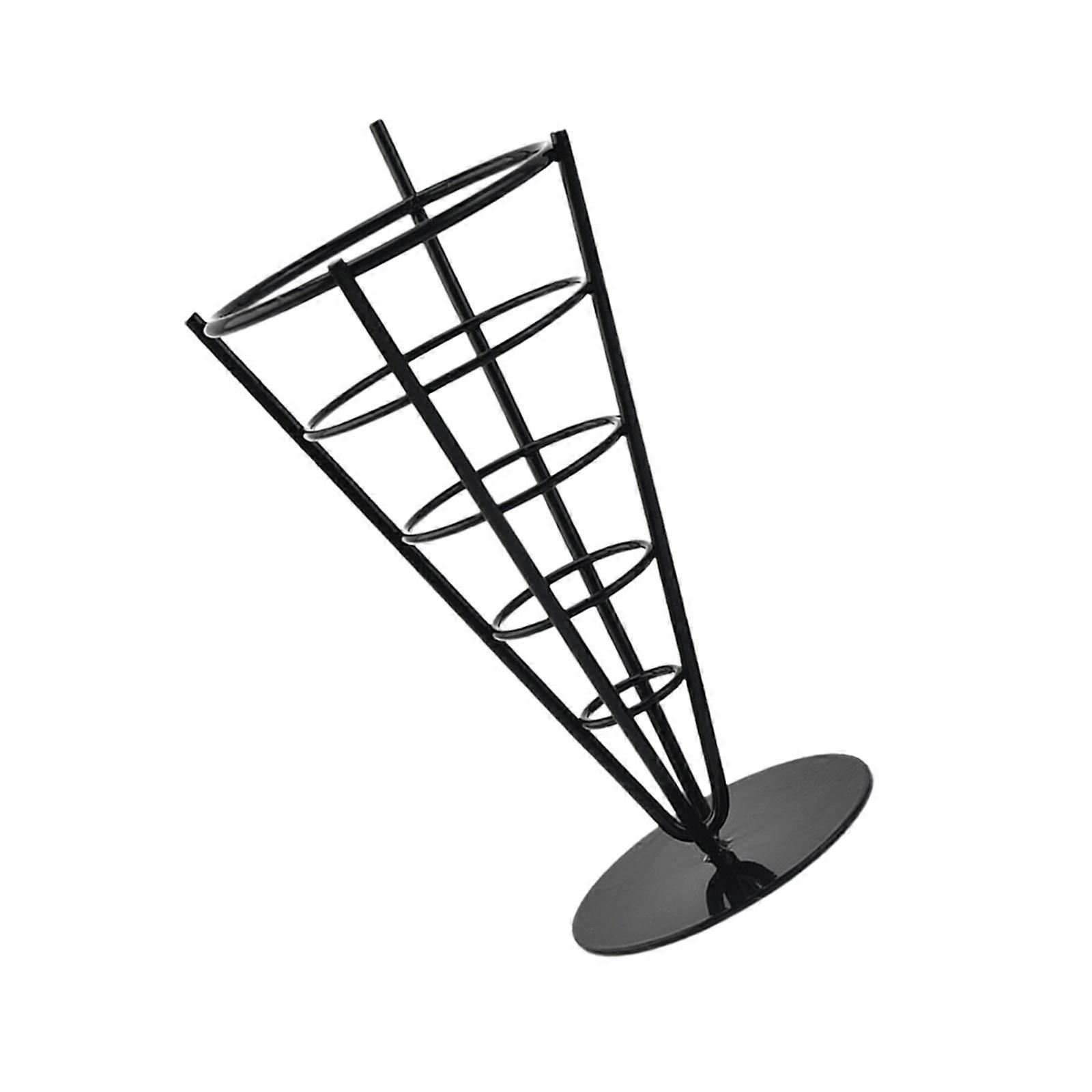 Fried Chicken Holder Stainless Steel for Snack Serving 5Pcs Set