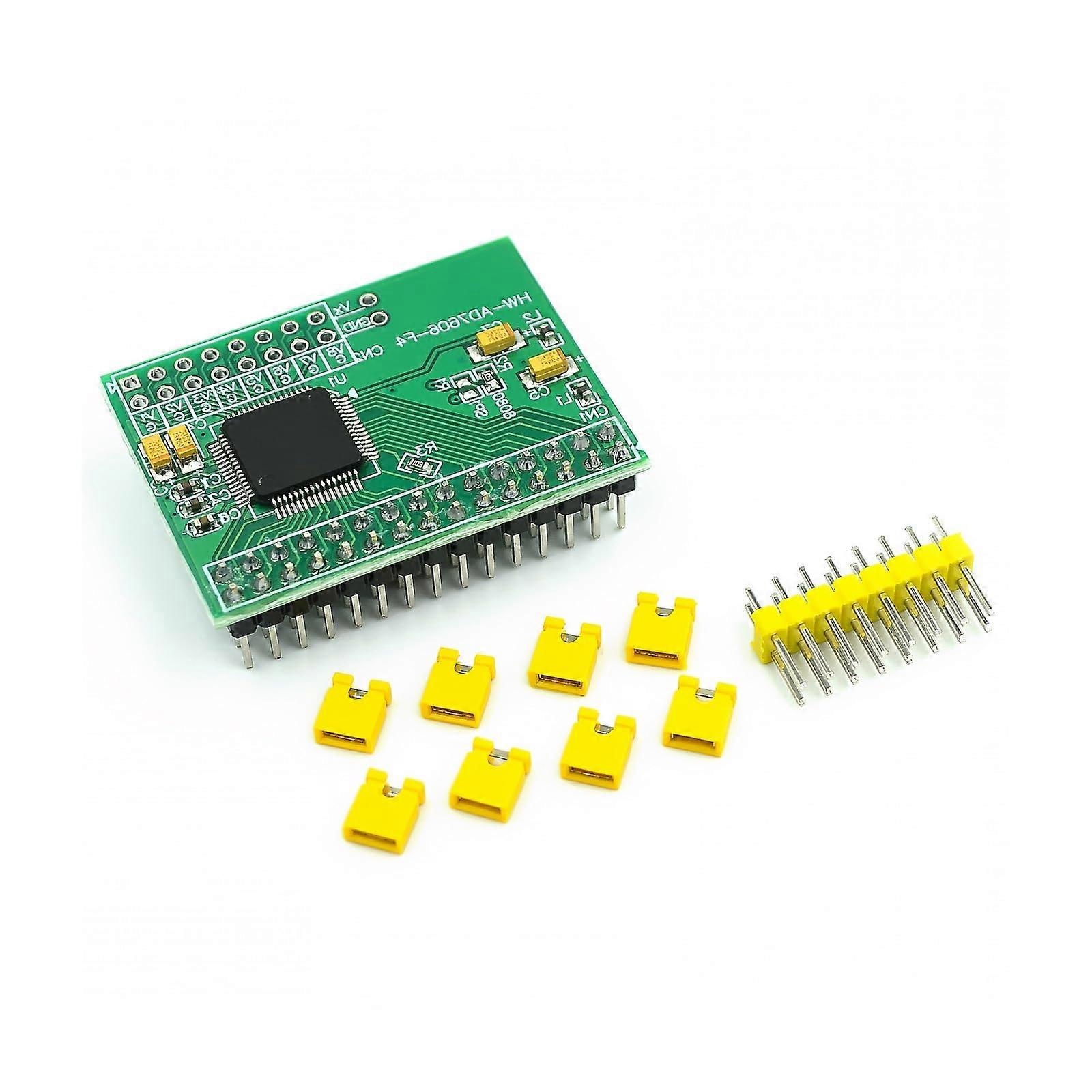 Energy Efficient 16 Bit ADC Module with Multiple Channel Input for  Resolution AD7606 Data Acquisition