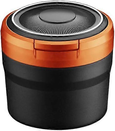 Smokeless Car Ashtray for Lexus RC 200t UX 200 with OdorBlocking Flip Lid, Detachable Red