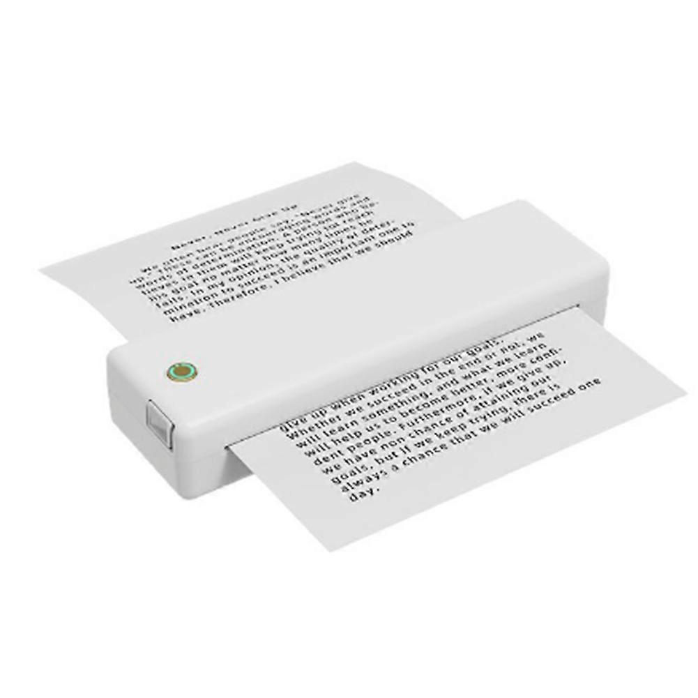 A4 Thermal Printer Bluetooth Portable Printers for Contract Document Photo Picture Office Wireless Printing Machine