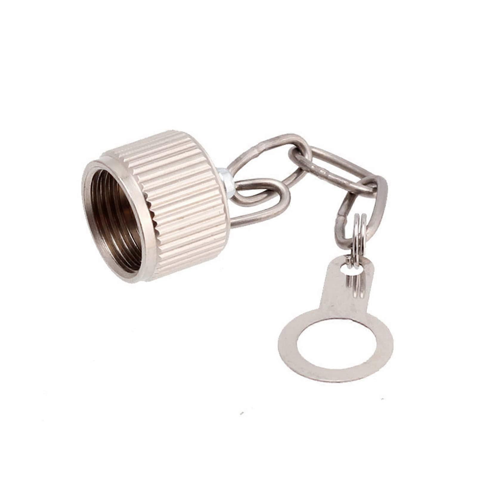 M12 Metal Waterproof Connector Cap IP67 with External and Internal Thread Dust Cover