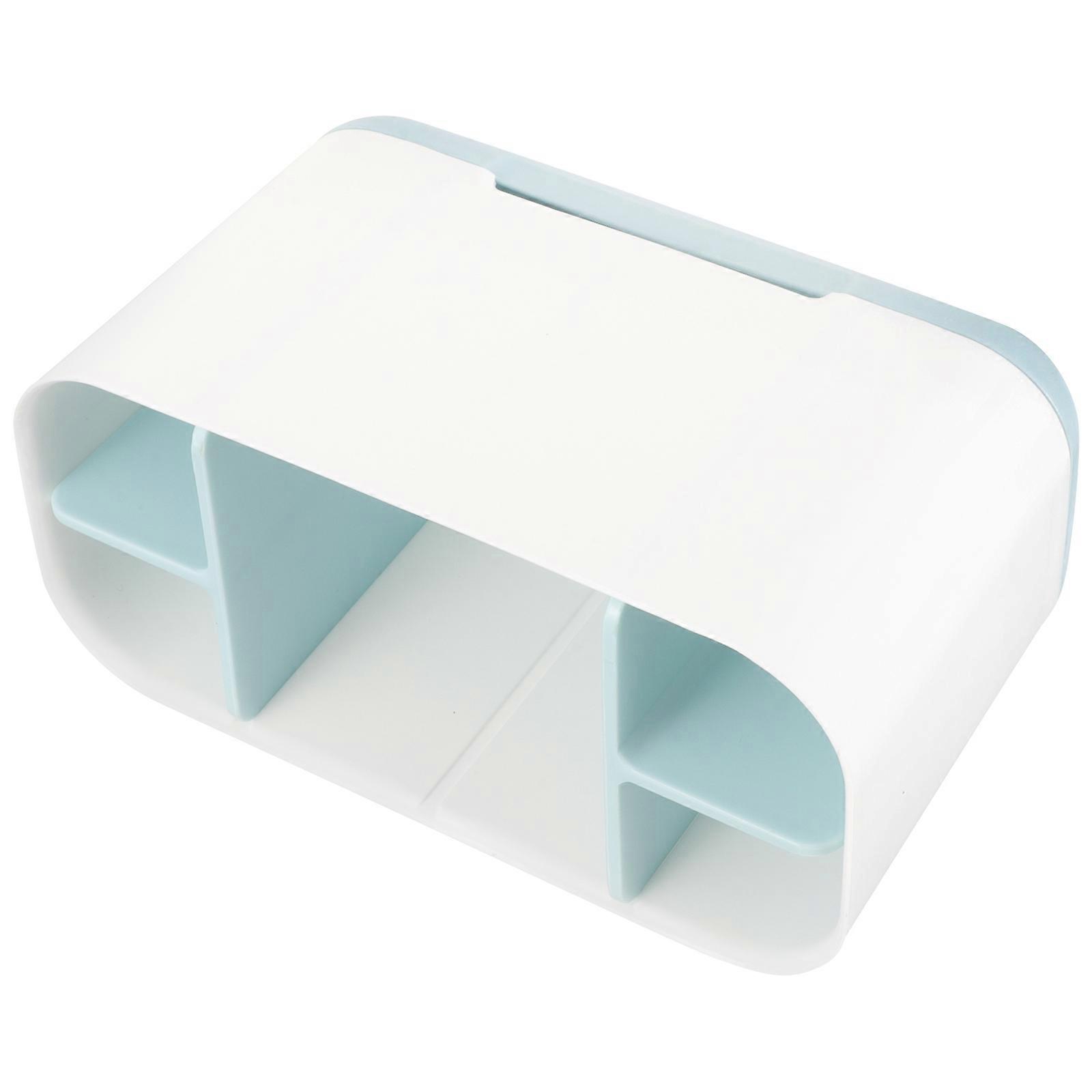 Bathroom Countertop Organizer Storage Box for Toothbrush Holders