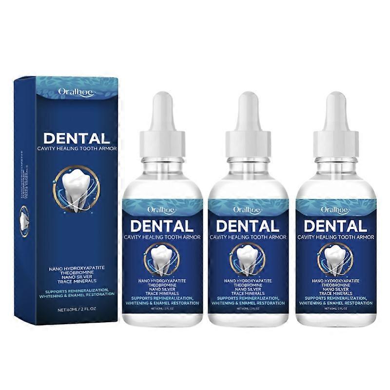 3/5x Tooth care solution Dentite Cavity Healing Tooth Armor 60ml 