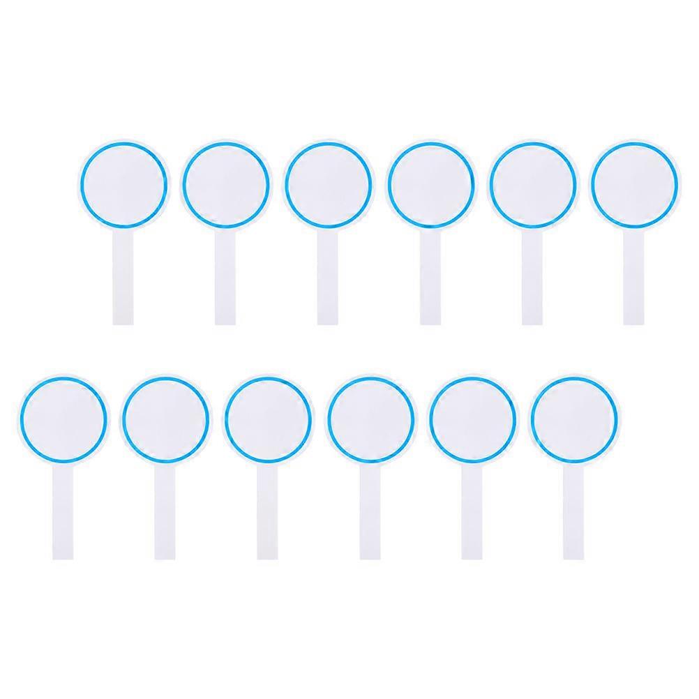 Blue Scoreboard Handheld Single Side Scoreboards for Auction Use 12Pcs