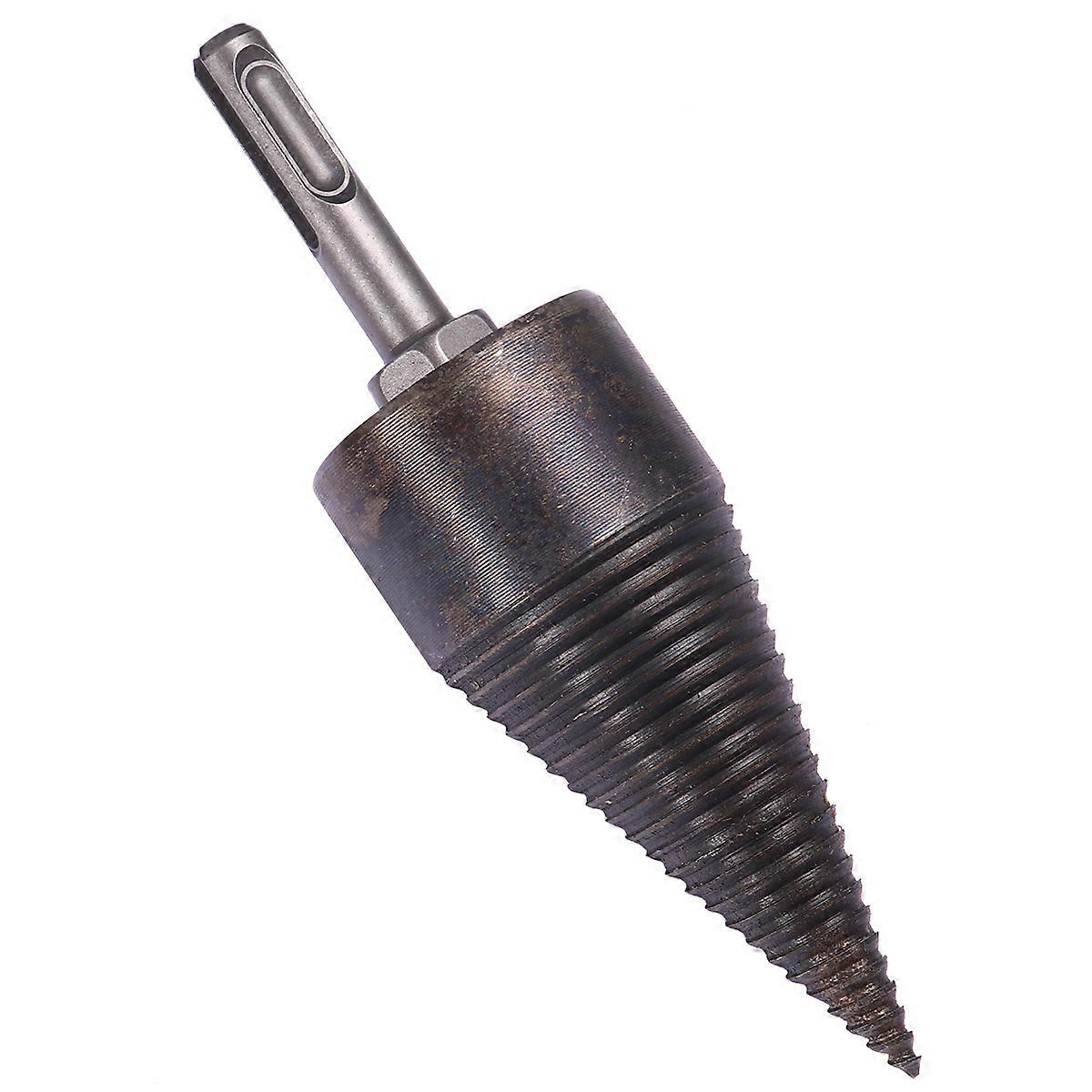 Wood Chopping Tool Triangle Handle Drill Bits for Splitting 3Pcs