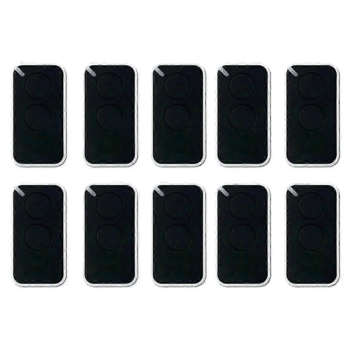 10pcs compatible NICE Universal Garage Remote Control 433.92MHz 2-Channel Rolling Code