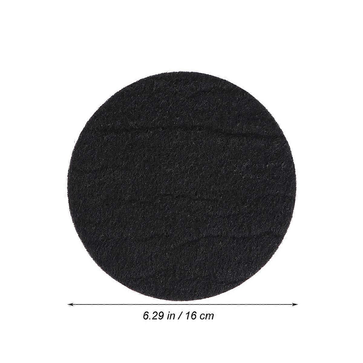 Cat Litter Box Carbon Filters for Deodorization Round Shape 4Pcs Set