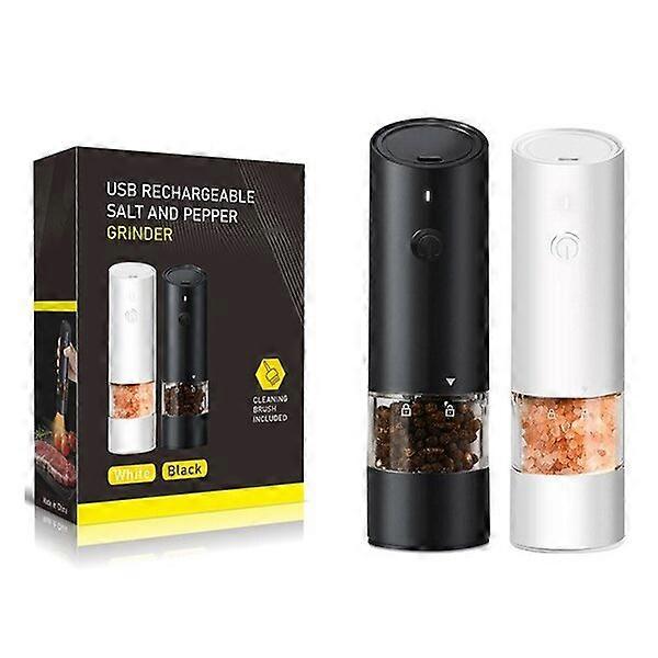 Electric Grinder Set, Type-C Charging, 2 Pieces, Household Spice Grinder