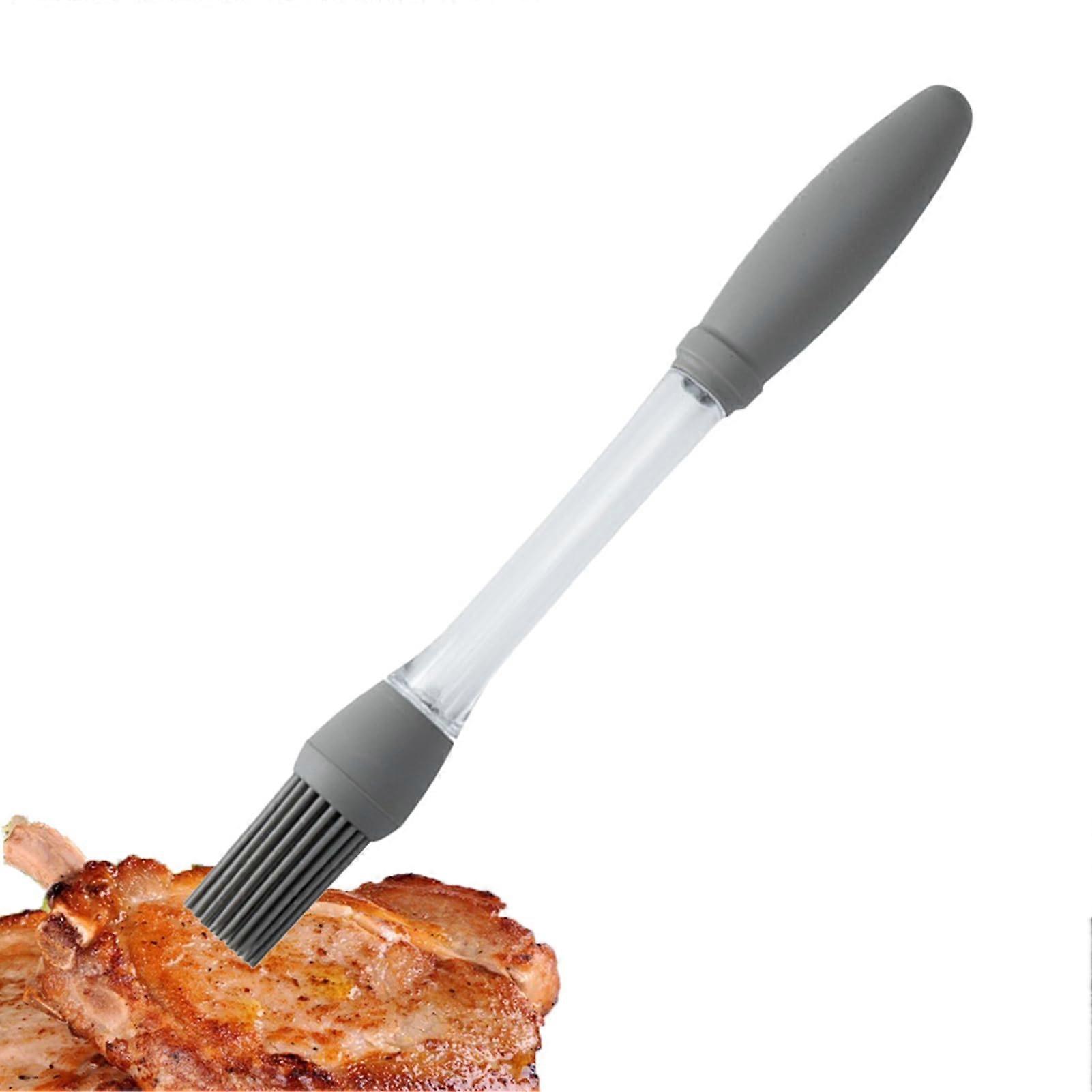 Silicone Basting Brush for BBQ and Baking with Even Sauce Distribution, Dishwasher Safe