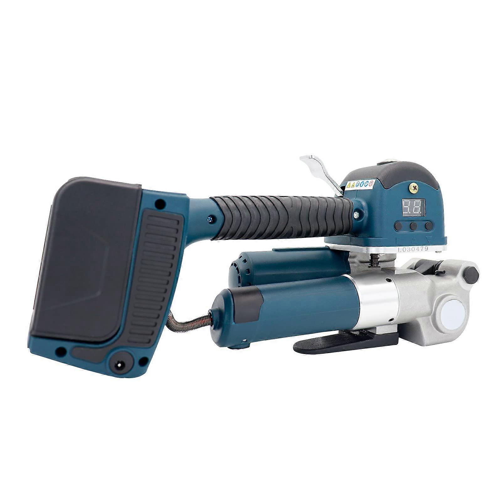 Electric Strapping Machine DD25 Handheld Rechargeable 5000N Tool for Box Pallet Packaging 19mm 25mm