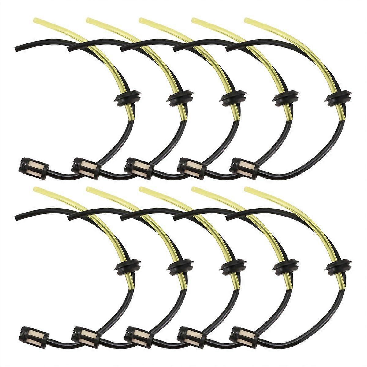 10PCS Fuel Hose Pipe With Fuel Filter Kit