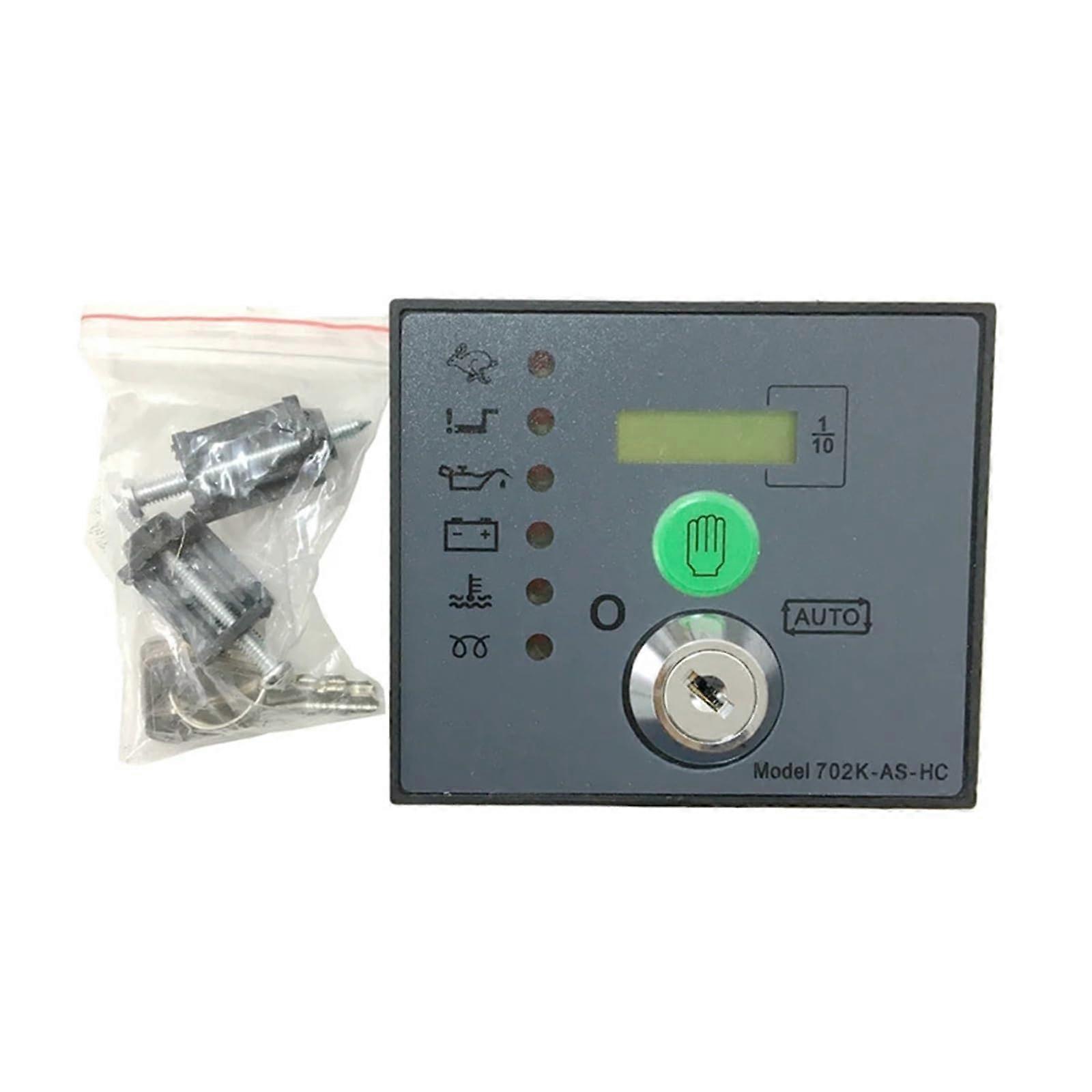 702AS Generator Controller with Manual and Auto Start Genset Control Panel Module