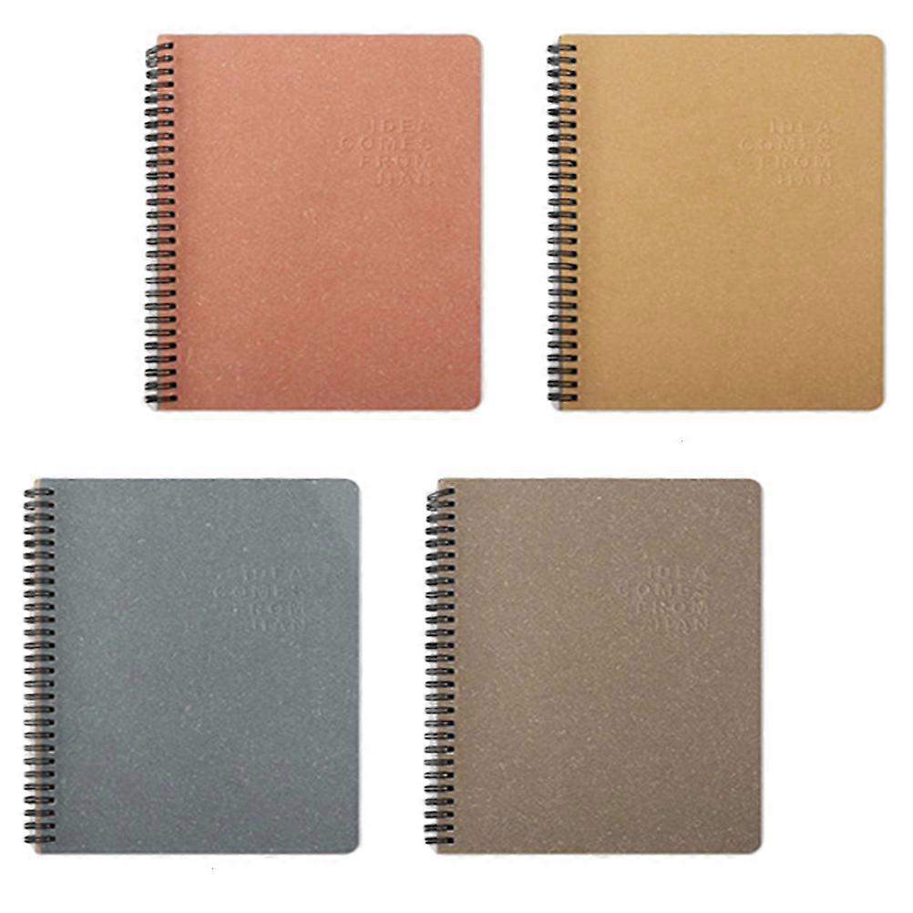 Practical Paper Notebooks 4Pcs Multipurpose for Writing Use