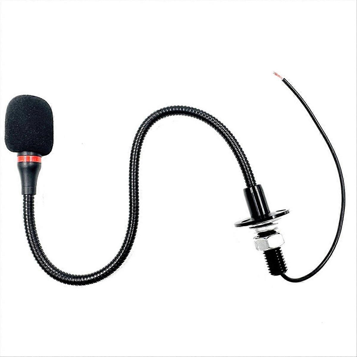 Metal Gooseneck Microphone Speech Computer Desktop Condenser