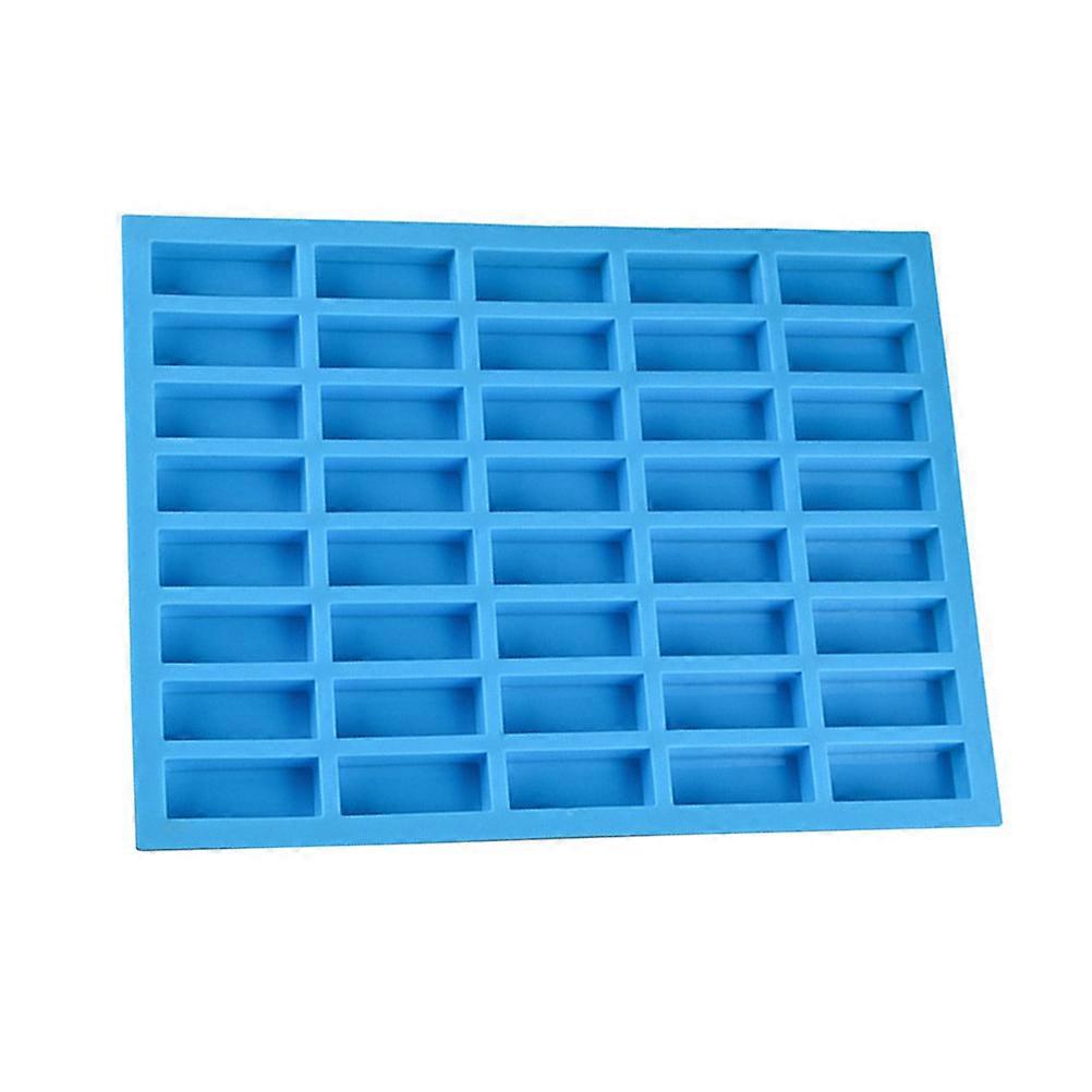 Cake Mold 40 Cavities Silicone Chocolate Mold for Baking Use Blue