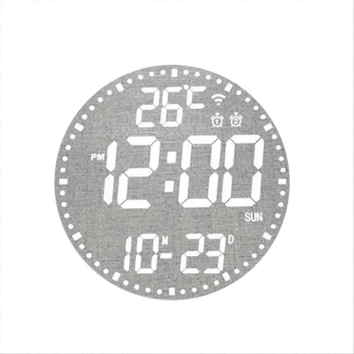 Digital Electronic Clock Calendar Wall Clock B