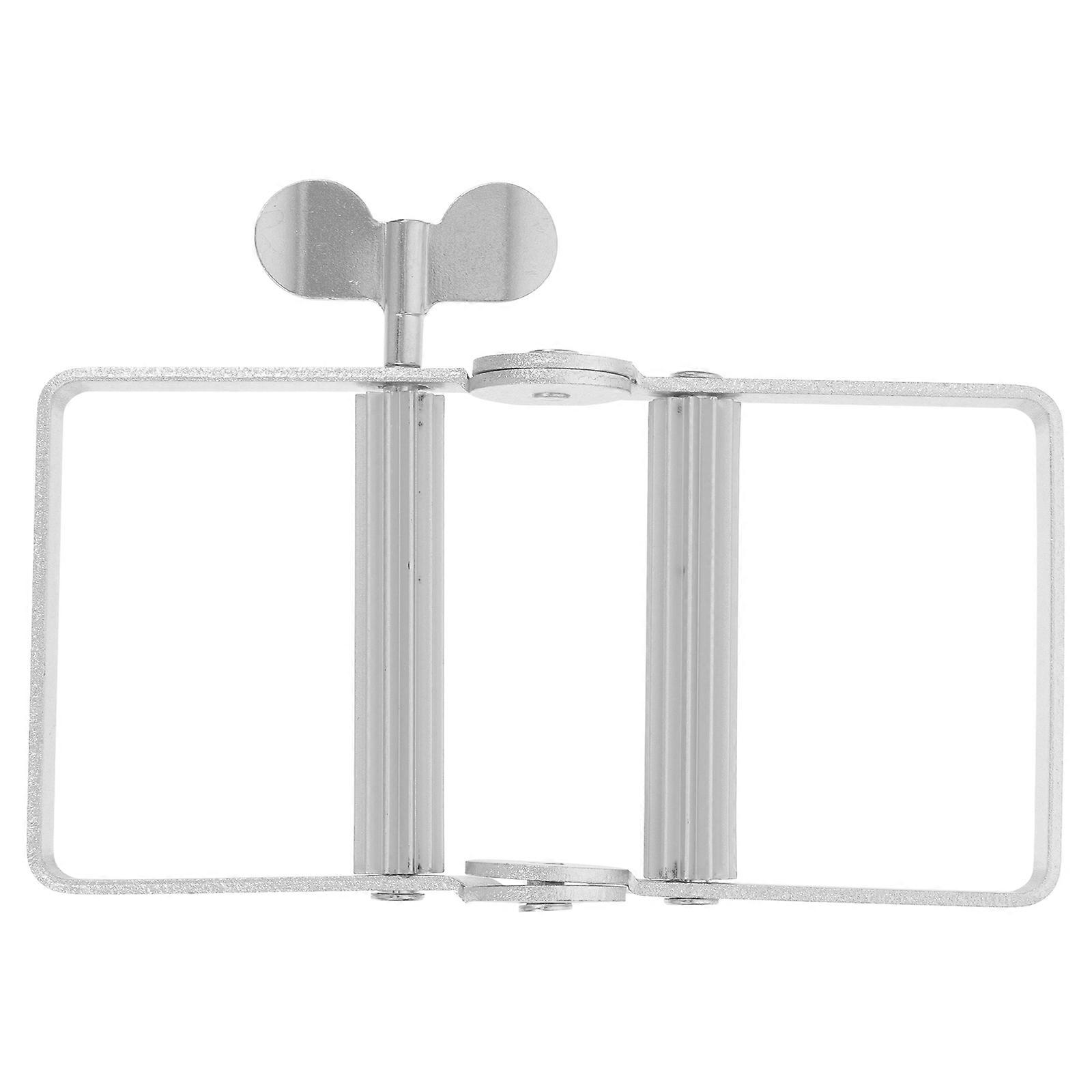 Silver Tube Squeezer Tool Manual Toothpaste Squeezer for Home Use 2Pcs