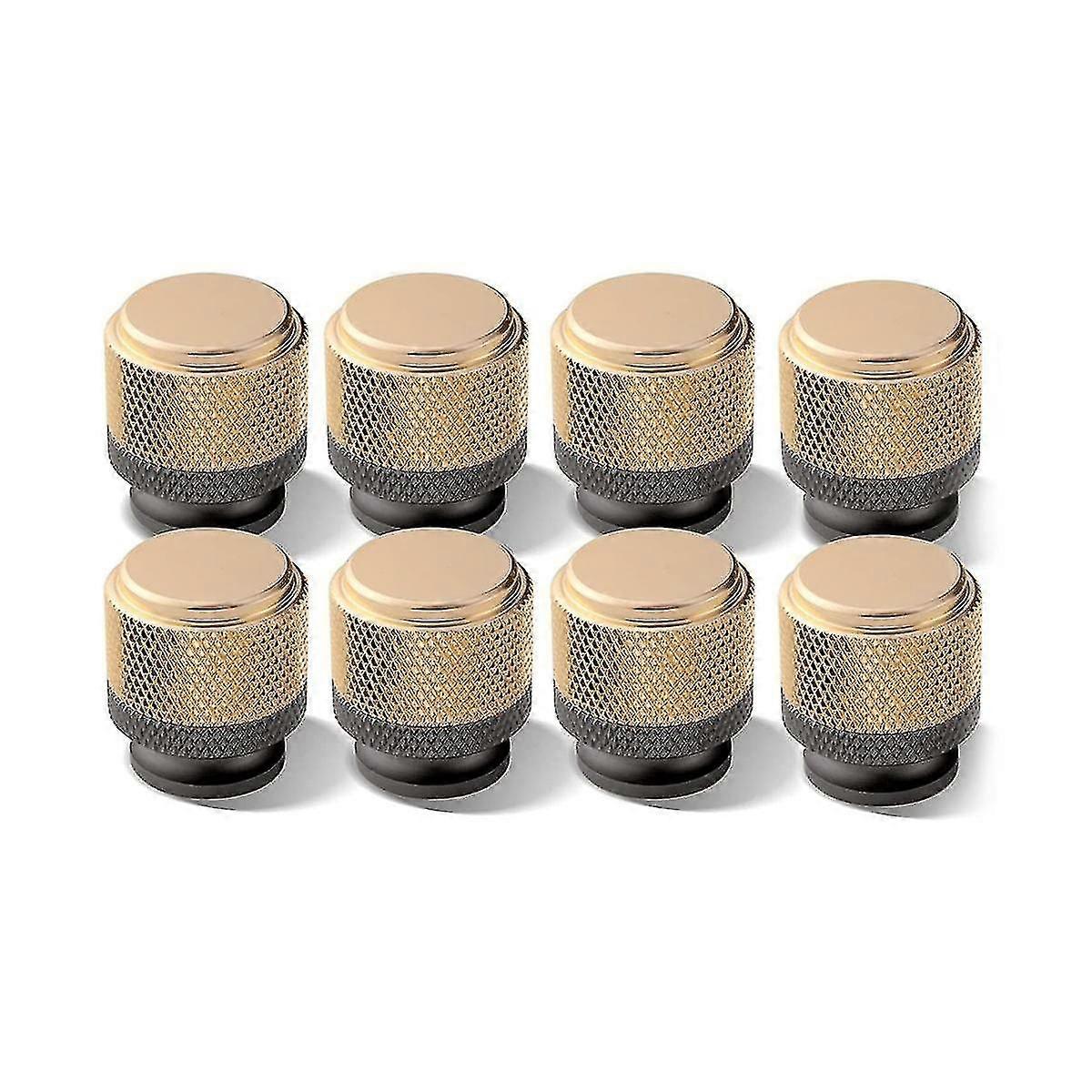 8 Pcs Knurled Cabinet Knobs Kitchen Drawer Knobs Knobs Handles Bathroom Cabinet Door Knobs Decorati-hao