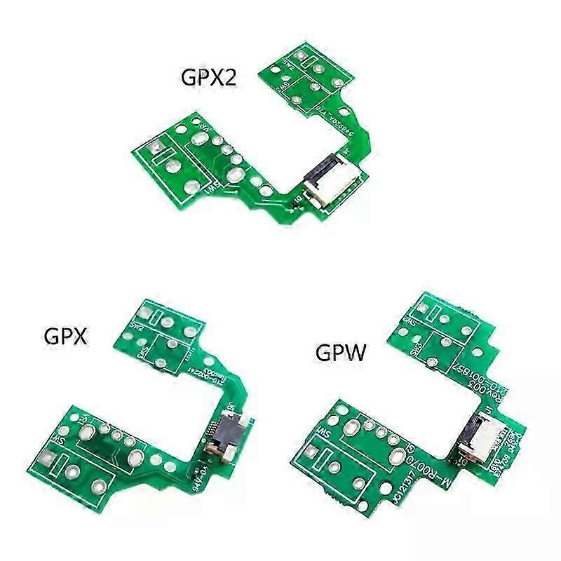 1pc Gaming Mouse Upper Mainboard Replacement compatible with GPRO Wireless/GPROX Superlight/GPROX Superlight 2 Mouse Button Board