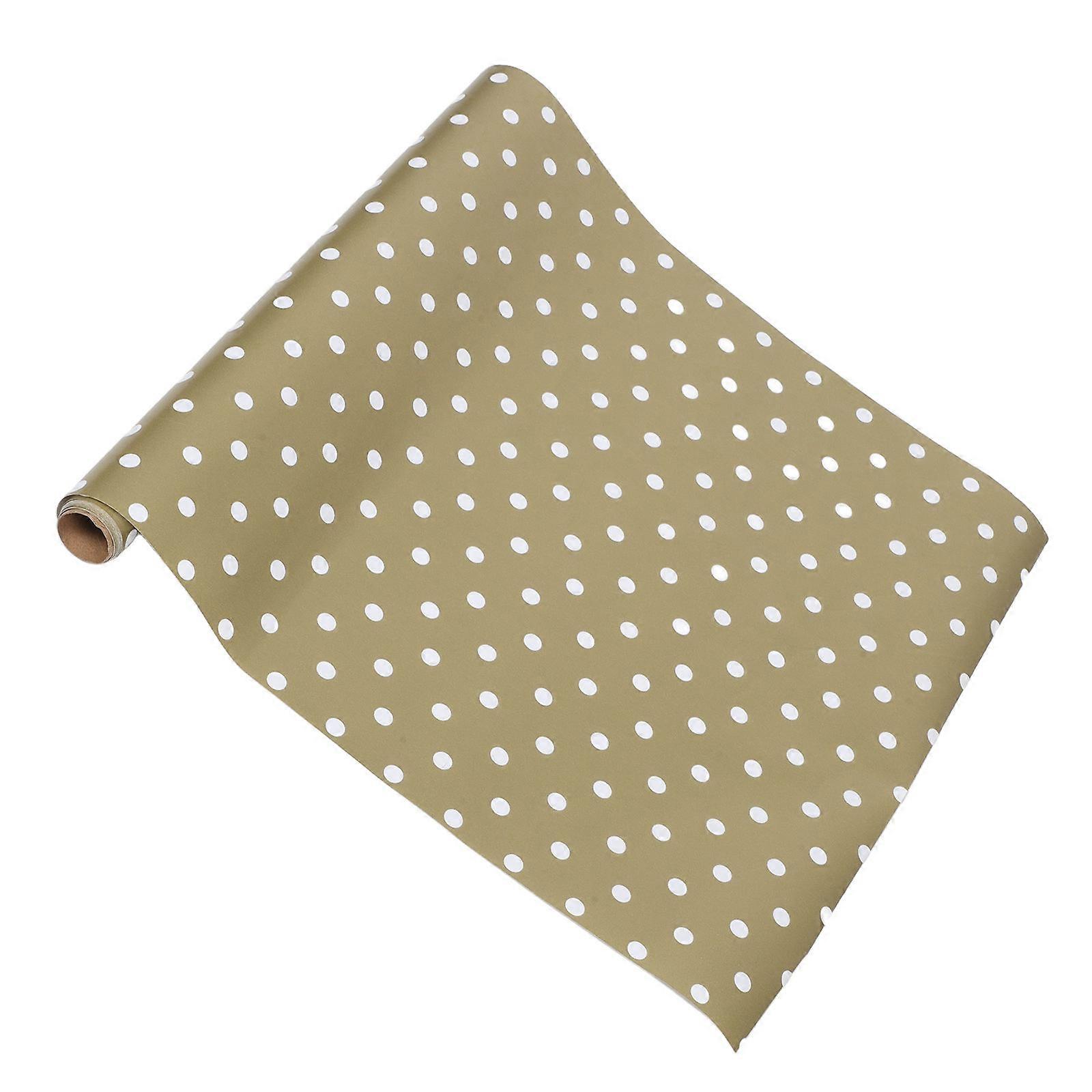 Gift Wrapping Paper Roll with Dots for Elegant Present Wraps 1 Roll