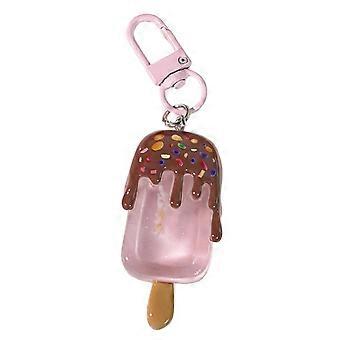 Lightweight Resin Popsicle Keychain – High Simulation & Multiple Flavors – for Bag & Key – Summer Style Ice Cream Pendant